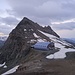 Rückblick zur Stüdlhütte; alle anderen brechen zum Großglockner auf.