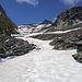 Rückblick bei Ende der Abfahrt von der ausgebuchten Stüdlhütte