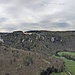 Rückblick zur Wildenstein und zum Donausteg.