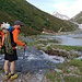 Enorm viel Wasser im Vernelatal.