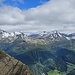 Blick vom Beralspitz zum Alpenhauptkamm