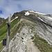 Bretterscharte mit Blick zum Schwarzerspitz