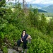 Jacky im Aufstieg zum Hinterrugg