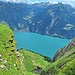 Nach der Leiter der Tiefblick auf den Urnersee