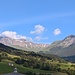 Blick aufs Tagesziel von Savognin aus.