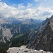 Nördlich unseres Grates bietet sich ein toller Einblick in den Halleranger
