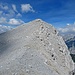 Es geht los, Rückblick zur Schuttwüste der Sonntagkarspitze