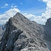 Blick voraus zur Hinteren Bachofenspitze.  Was wir nicht ahnen: wir werden beobachtet.