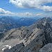 Blick nach Westen den Grat entlang