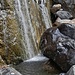 Nach monatelanger Trockenheit auf der Alpensüdseite führt auch der Rio Cornera nur noch wenig Wasser.