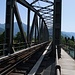 Passage au-dessus de l'Aare peu avant la gare d'Interlaken Ost