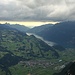 Aussicht vom Tschugga Richtung Zürich