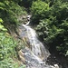 Wasserfall im Aufstieg nach Vorderspina 