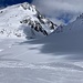 Rückblick zum Gerenpass von Chüebodengletscher