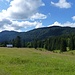 Sehr ausgedehnt: das südliche Estergebirge