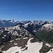 Tolle Aussicht auf Monte Disgrazia und Bergell