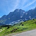 Blick in Richtung Rosenlaui und Wellhorn beim Aufstieg