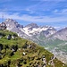 Der kleine Mären Nordwestgipfel vor einer Impossanten Hintergrundkulisse