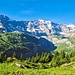 Ab Hergersboden auf dem Wanderweg hoch Richtung Glattalp
