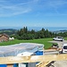 die Aussicht von der neuen Terrasse beim Gasthaus Gäbris