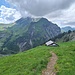 beim Aufstieg zum Rengglipass