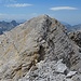 Der eklige Ostabstieg vom der Östlichen Praxmarerkarspitze in der Draufsicht