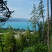 Erster Blick auf Weissenbach am Attersee