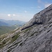 Blick nach Osten auf beeindruckende Felsformationen