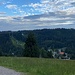 Blick auf Ruhestein. Im Wald neben der Schanze führt der Westweg hoch.<br /><br />
