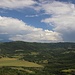 auf dem Kirchturm von Motovun bereits nach dem Gewitter 