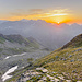 Sonnenaufgang kurz vor dem Sandfeldtörl