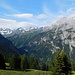 Aufstieg in Richtung Piz Darlux<br />Blick nach Südwesten 