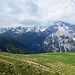 Aufstieg in Richtung Piz Darlux<br />Blick in Richtung Südwesten