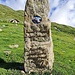 <b>Alla Baita Cedèc (2450 m) una stele ricorda “Alberto e Maria, i custodi della valle”. </b>