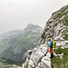 Die dunstigen Wolken wechseln ihre Farbe ins Beige: Saharasand zieht herein. Hier sind wir angelangt am oberen Ende der ...