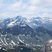 Piz Blaisun (3200 m),<br />Blick nach Südwesten