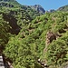 Vallone dei Mulini, ein wegloses, völlig unbewohntes Tal, gesehen von der Brücke an der Linea Cadorna.