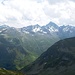 Blick vom Grat nach Osten