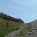 Es geht abwärts richtung Val Pomagagnon.