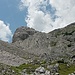 Links der Campanile Dimai, unser heutiges Gipfelziel.