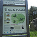 Infotafel zum Puy de Vichatel