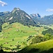 Blick nach Stein von dort aus bin ich gestartet