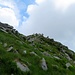 Verso la vetta del Marmontana