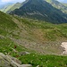 Giorgio sul sentiero per la caserma svizzera sotto la Cima di Cugn
