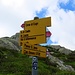 Il bivio per la Cima di Cugn o il Passo San Jorio