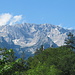 Selten allein, mit Blick zum Wetterstein