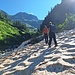 Ora siamo sul lato opposto del fiume
