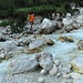 viel Wasser in der Bachernschlucht