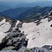 .. in die Aufstiegsroute ..