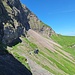 die ganze Traverse unterhalb vom Tschingel